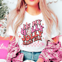  Graphic Tee, Tshirt, Christmas, Holiday, Holly Jolly Babe