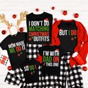  Family Graphic Tee, Tshirt, Christmas Matching Shirt, Youth, Child, Adult, Teen, Don't Do Matching