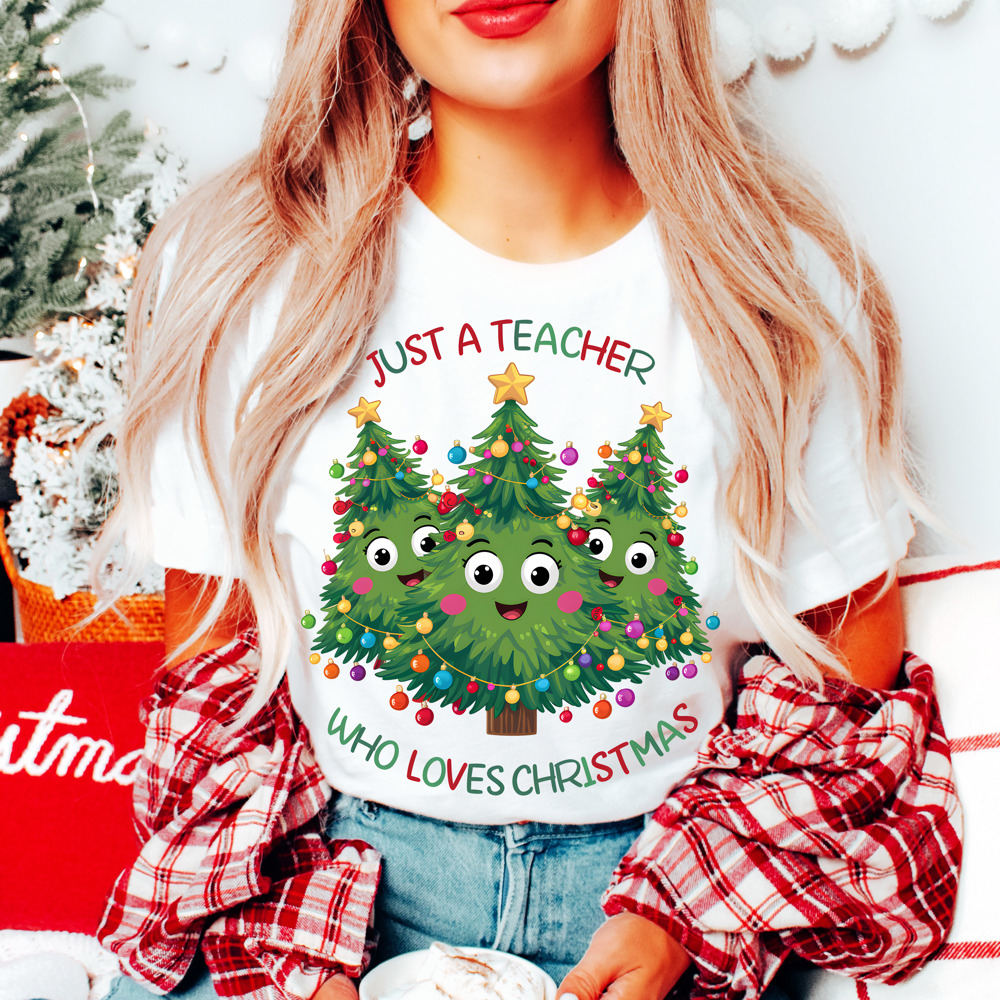 Graphic Tee, Tshirt, Teacher, Christmas, Holiday, I Love Xmas