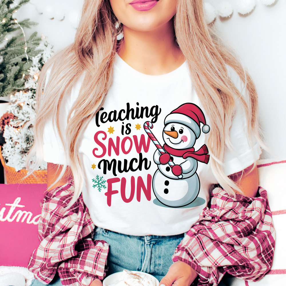 Graphic Tee, Tshirt, Teacher, Christmas, Holiday, Snow Day