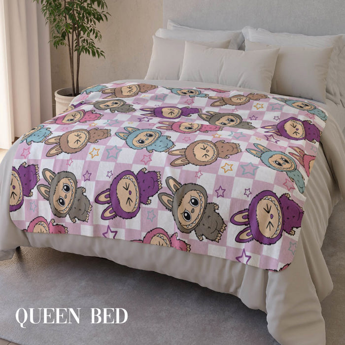 Little Monsters Large Personalized Blanket