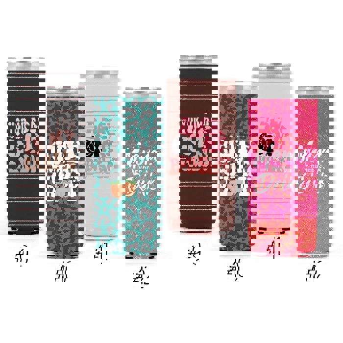 Cute and Cheeky Tall Drink Koozies, Unique & Fun Stocking Stuffer