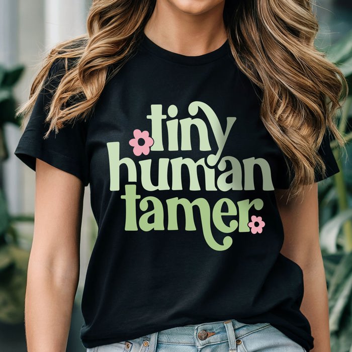 Graphic Tee, Tshirt, Teacher Shirt, Kids, Daycare, Preschool, Tiny Human Tamer