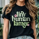  Graphic Tee, Tshirt, Teacher Shirt, Kids, Daycare, Preschool, Tiny Human Tamer