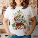  Graphic Tee, Tshirt, Christmas Pencil Tree, Teachers, Plus Sizes