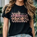  Graphic Tee, Tshirt, Teacher Shirt, Kids, Daycare, Preschool, Childhood Educator