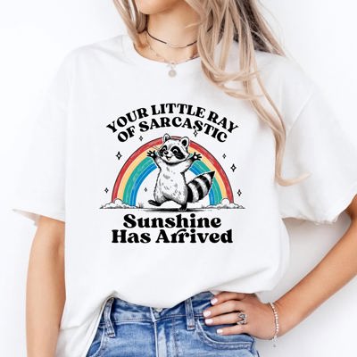 Graphic Tee, Tshirt, Retro Vintage Design, Funny, Cheeky, Sarcastic Ray Of Sunshine