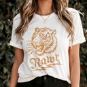  Graphic Tee, Tshirt, Retro Vintage Design, Funny, Cheeky, Tiger Rawr