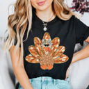  Graphic Tee, Tshirt, Thanksgiving, Fall, Bows, Plus Sizes, Turkey