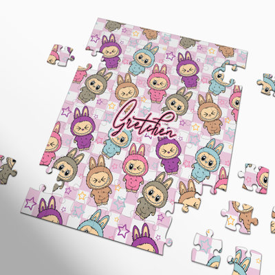 Labubu Little Monsters Personalized Puzzle