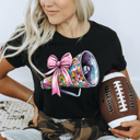  Graphic Tee, Tshirt, Sports, Cheer, Bows, Plus Sizes