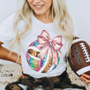  Graphic Tee, Tshirt, Sports, Volleyball, Mom, Bows, Plus Sizes