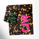  Personalized Tortoise Initial Blanket, Trendy Popular Gift, Best Seller, Teen, Tween, Daughter, Unique Gift