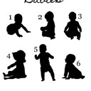  Personalized Silhouette Art Print Keepsake