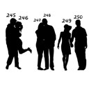  Personalized Silhouette Art Print Keepsake