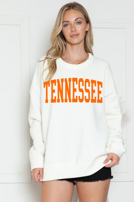 CUSTOM SOLID FLEECE OVERSIZED SWEATSHIRT