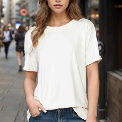 SUPER SOFT BASIC SOLID SHORT SLEEVE TOP