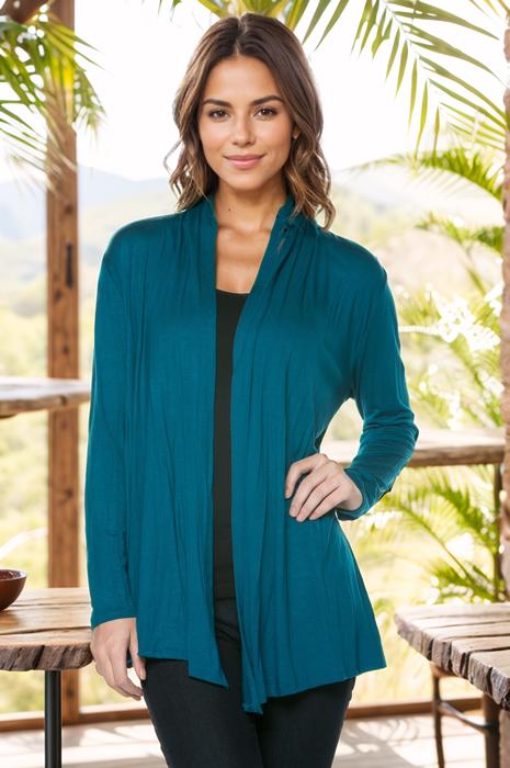 3 Pack Long Sleeve Cardigan for Women Open Front Dressy (Multi Colors Office Cardigan)