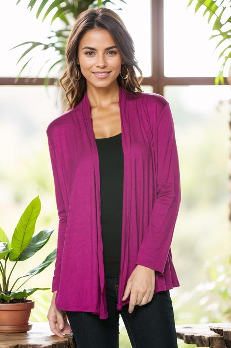 3 Pack Long Sleeve Cardigan for Women Open Front Dressy (Multi Colors Office Cardigan)