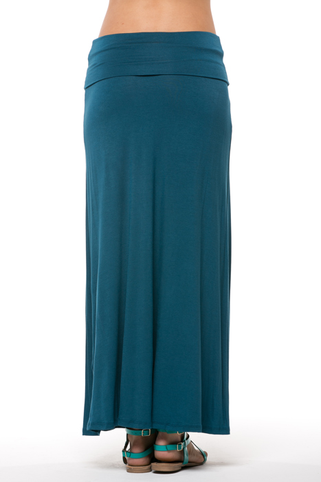 SOLID MAXI SKIRT