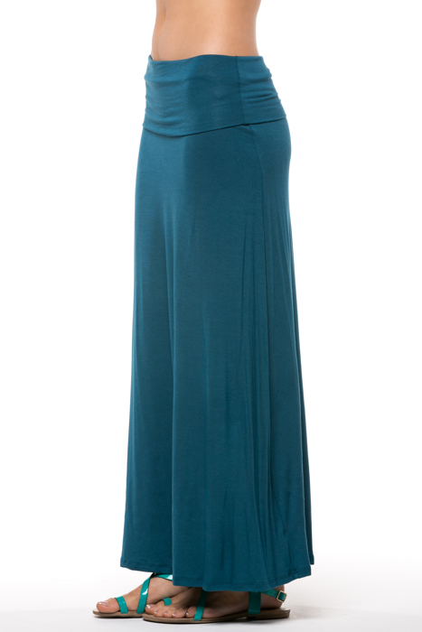 SOLID MAXI SKIRT
