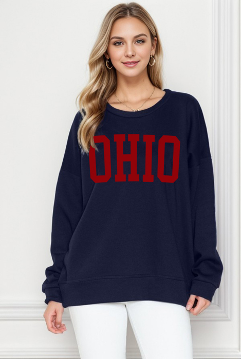 CUSTOM SOLID FLEECE OVERSIZED SWEATSHIRT