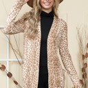  ANIMAL CARDIGAN WITH THUMB HOLE