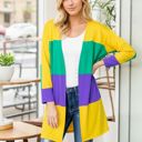  MARDI GRAS OPEN CARDIGAN