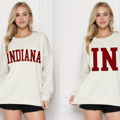 CUSTOM SOLID FLEECE OVERSIZED SWEATSHIRT