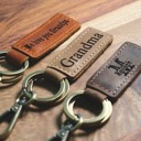  Personalized Leather Keychain, Customized Keychain, Custom Leather Key chain, coordinates key chain longitude latitude keychain, Best Gift