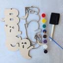  DIY Boo Ghost and Cat Set Wooden Painting Kit 