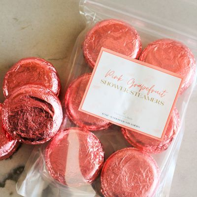 Pink Grapefruit Shower Steamers