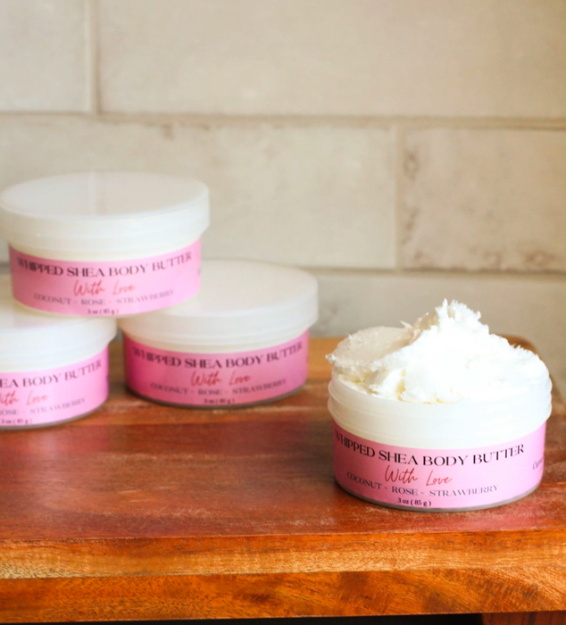 With Love Whipped Shea Body Butter