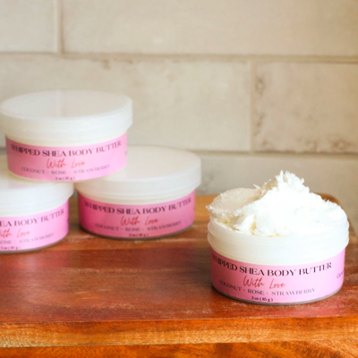 With Love Whipped Shea Body Butter