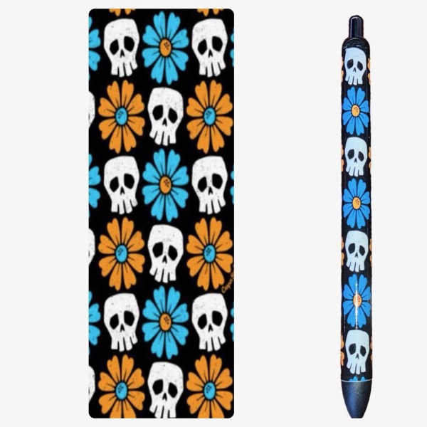 Fall Skulls Pen With 1 Refill