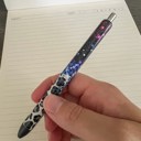  Leopard Print Multicolor Pen With 1 Refill