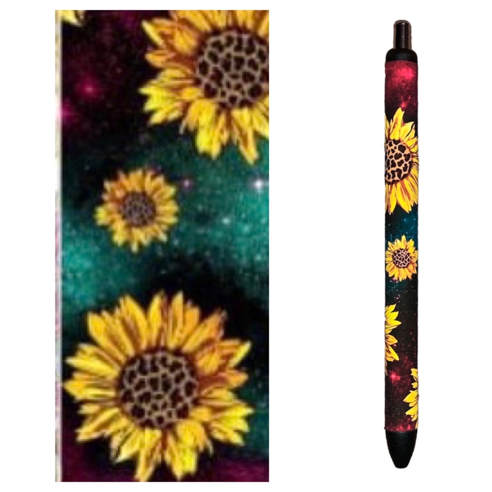 Galaxy Sunflower Pen With 1 Refill