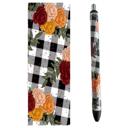  Fall Checkered Pen With 1 Refill