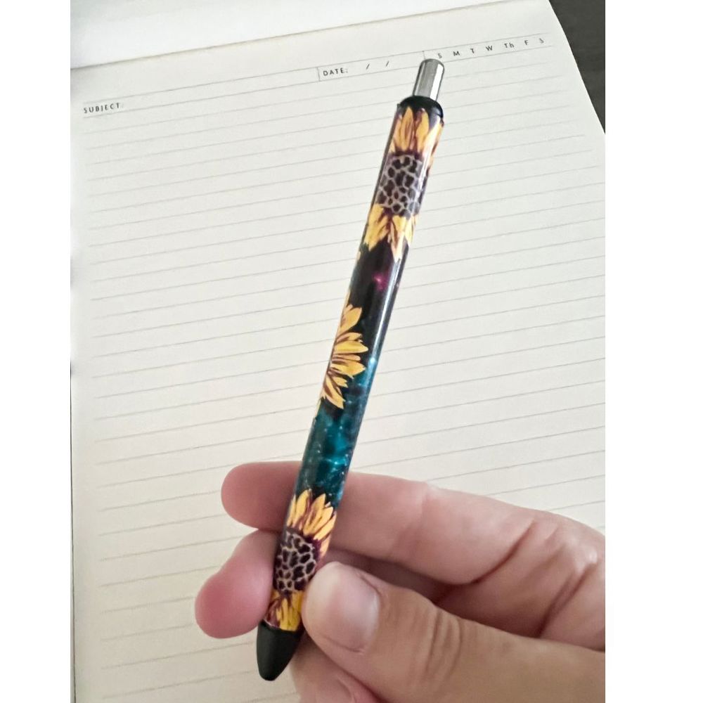 Galaxy Sunflower Pen With 1 Refill