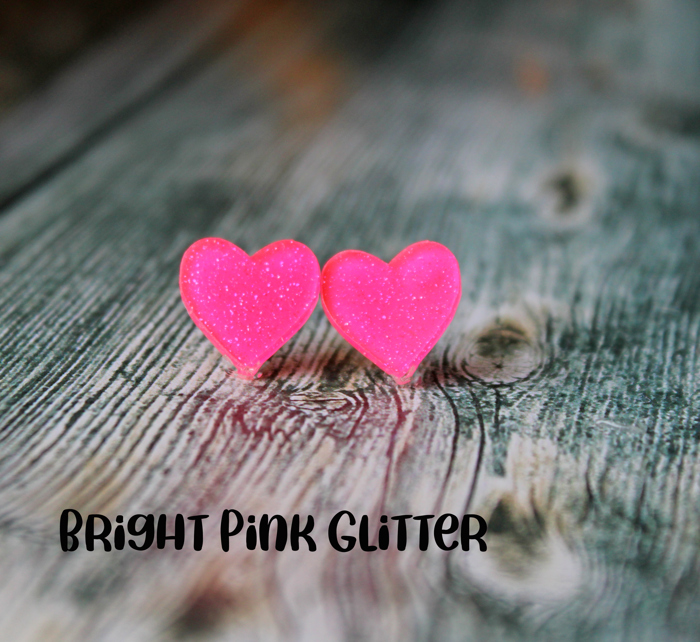 Heart Stud Earrings