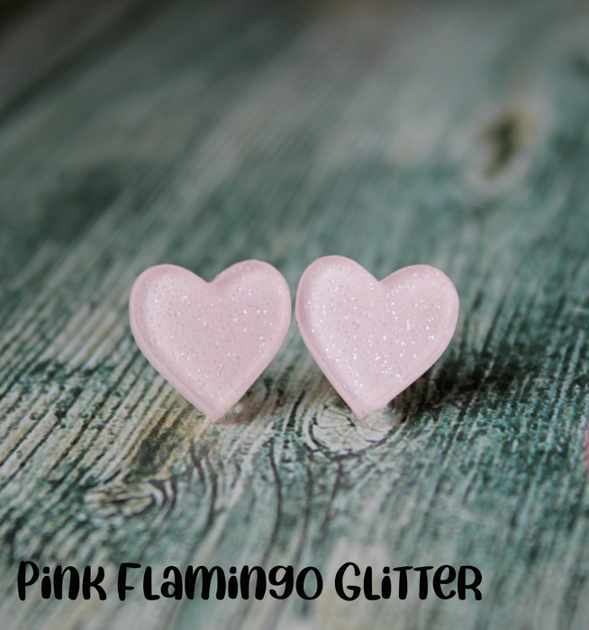 Heart Stud Earrings