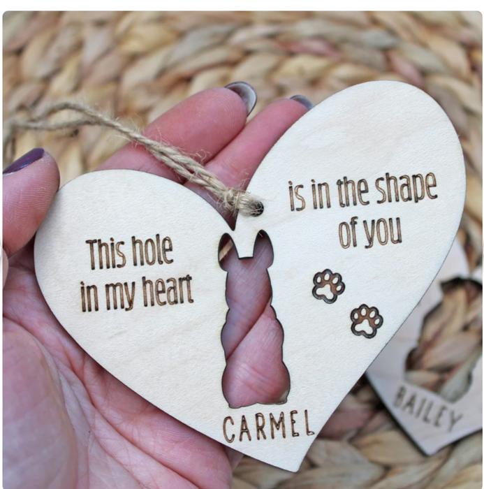 Dog memorial gift