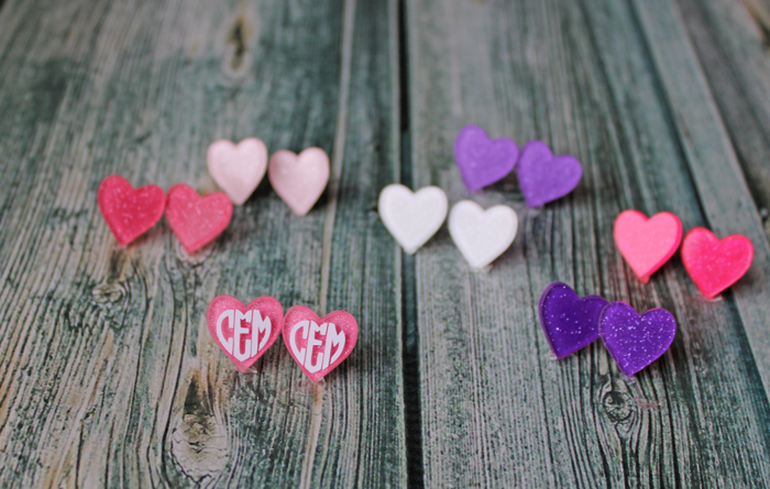 Heart Stud Earrings