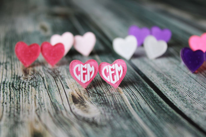 Heart Stud Earrings