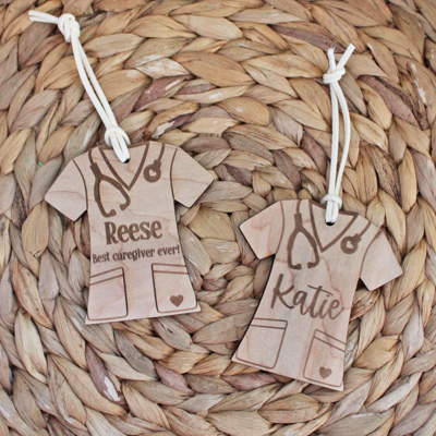 Custom Nurse Ornaments
