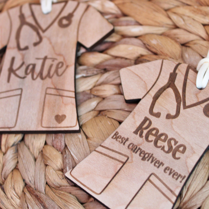 Custom Nurse Ornaments