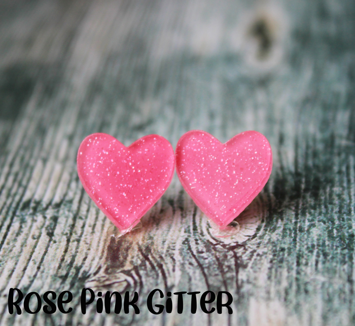 Heart Stud Earrings