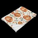 Charlotte Pumpkin Floral Throw Blanket Floral Throw Blankets