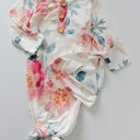 0-6M Watercolor Floral Newborn Baby Gown | 0-6m | 4 Styles