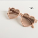 Tan Candy Heart Kid Sunnies